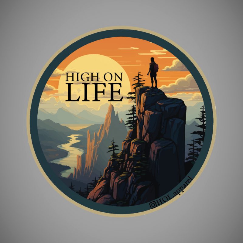 HOL Mountian Sticker