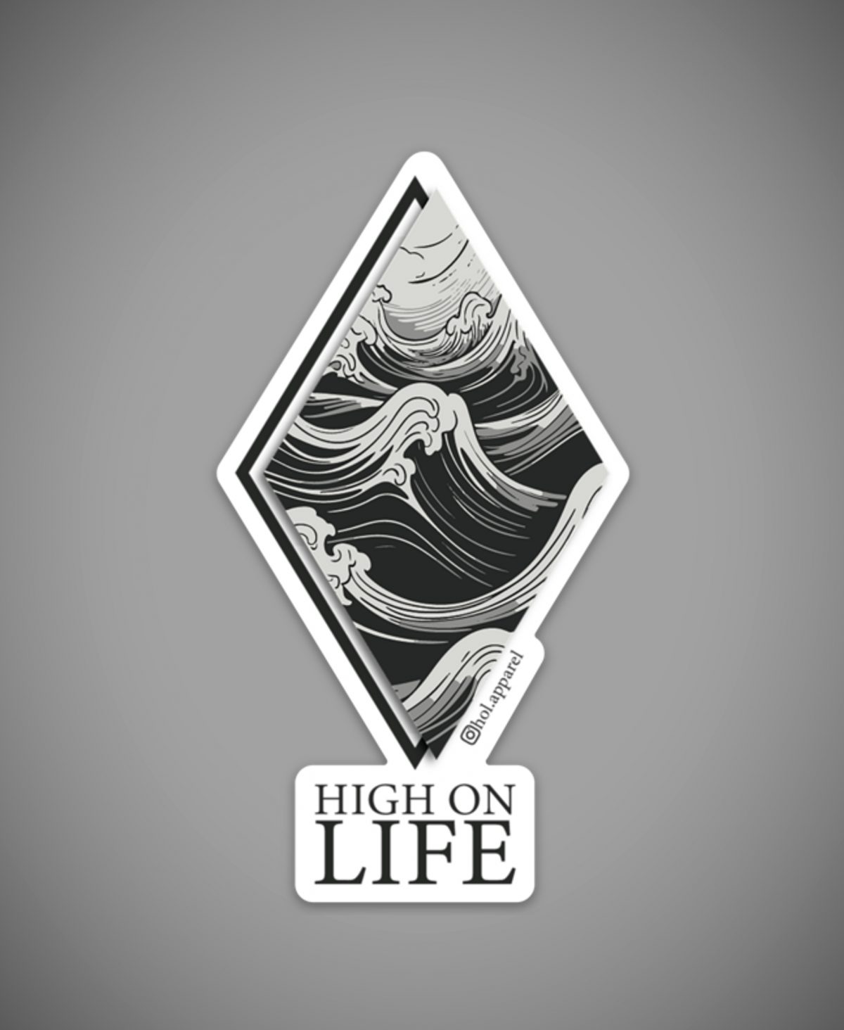 Ride the Wave Sticker